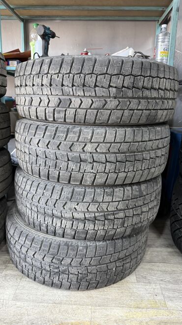 шины бу бишкек оптом: Шины 215 / 60 / R 16, Зима, Б/у, Комплект, Легковые, Dunlop