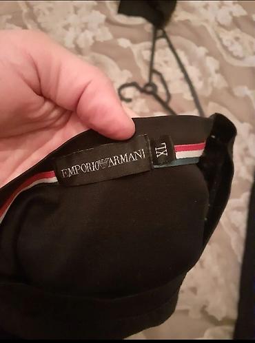 kurtkalarin satisi: Futbolka, Emporio Armani, XL, rəng - Qara — 2