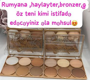 ⚜️Rumyanahaylayter,bronzer,göz teni kimi istifadə edəcəyiniz əla lalafo.az -da ⚜️Rumyanahaylayter,bronzer,göz teni kimi istifadə edəcəyiniz əla