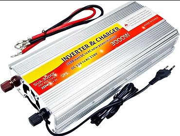 İnverterlər: Mashin uvun invertor 12-220v ceviri hemde akkumulatoru sharj ele — 1