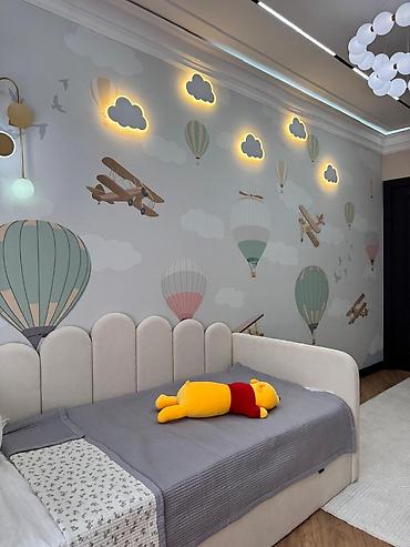 комната манас: 3 комнаты, 116 м², Асанбай мкр Элитка, 13 этаж, Евроремонт — 9