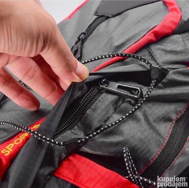Sportske torbe i rančevi: Ergonosmski Juboury ranac torba zeleni i crveni Cena 1750din Opis — 9
