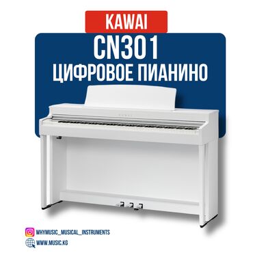 Наушники: Цифровое фортепиано Kawai CN301 Premium Satin Black Сочетание