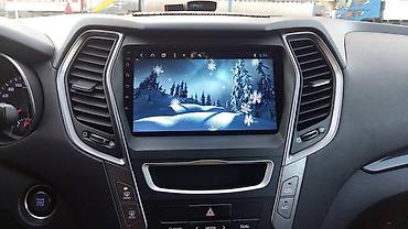 Avtoelektronika: Hyundai santafe 2016 android monitor 🚙🚒 ünvana və bölgələrə ödənişli — 1