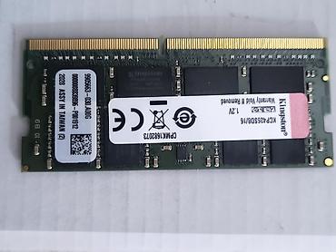 playstation 4 oyun yazilmasi: Kingston laptop yaddaş modulu - Model: Kingston KCP4 26SD8/16 - Tip — 1