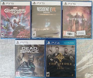 Video oyunlar və konsollar: 1. Guardians of the Galaxy - 35 azn. (bağlı qutu) 2. Resident evil 7 — 1