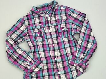 Shirts: Shirt 3-4 years, condition - Very good, pattern - Cell, color - Multicolored