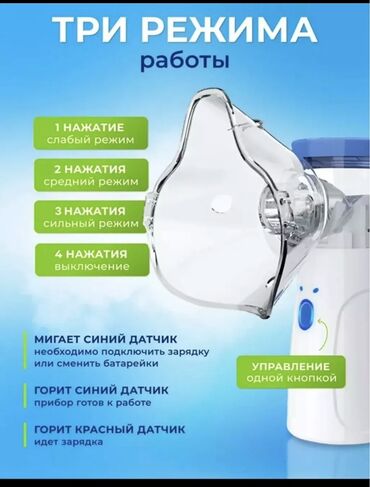 Ингаляторы, небулайзеры: Оптом и в розницу Портативный меш-небулайзер (Mesh Nebulizer) - Тип — 9