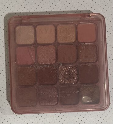 отбеливающий крем для лица бишкек: Продаю палетку теней Lovely That Pop With Color. 16 оттенков, из них 9