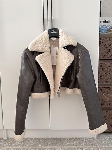 Дубленка, Авиатор, Короткая модель, M at lalafo.kg Дубленка, Авиатор, Короткая модель, M