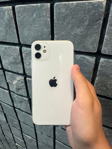 IPhone 11, 64 GB, Ağ, Face ID