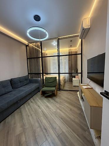 2 комнаты, 45 м², Асанбай мкр Элитка, 5 этаж, Дизайнерский ремонт