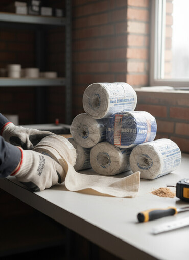 строительный скотч: Бинт строительный повышенной прочности STP005T длиной 30 метров и