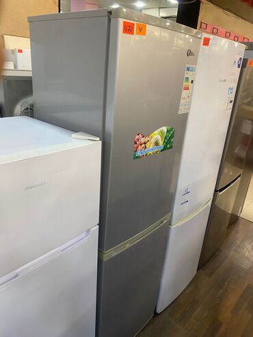 Qabyuyan maşınlar: 2 qapılı Midea Soyuducu Satılır, rəng - Boz