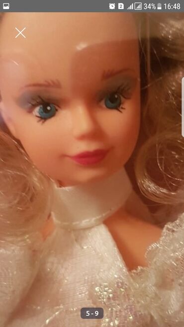 Oyuncaqlar: KUKLA. Təzə. Çin istehsalı. Hündürlüyü - 33 sm. Qiyməti - 40 manat — 5