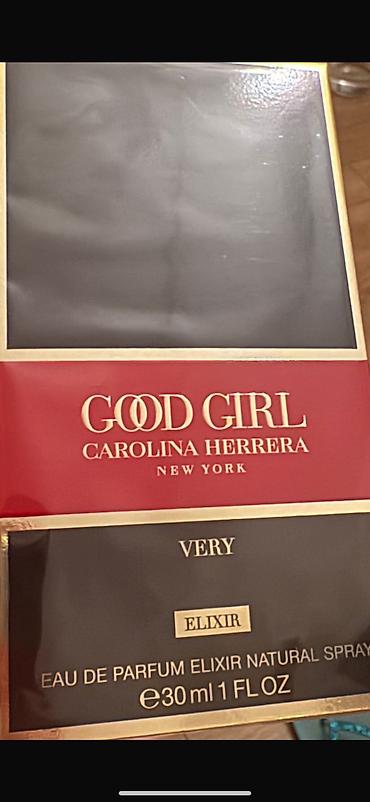Парфюмерия: Carolina Herrera Very Good Girl Elixir — 30 ml Tam yeni, original və — 2
