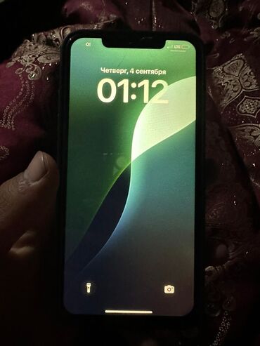 ноут 5: IPhone 11 Pro Max, Б/у, 256 ГБ, Matte Midnight Green, Чехол, 85 %