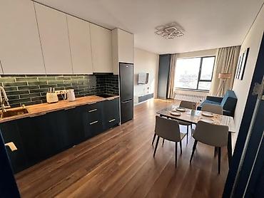 osh flat: 2 комнаты, 52 м², Пишпек Элитка, 15 этаж, Дизайнерский ремонт — 5
