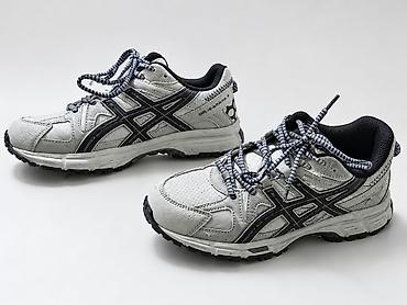 Кроссовки Asics Gel (серо‑чёрные) - Назначение: бег по асфальту и