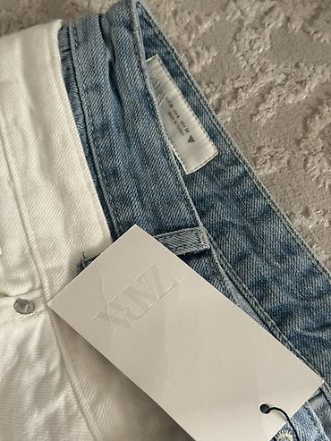 джинсы zara: Продаю новые джинсы ZARA 38 размер (подойдет М-L размер) Причина — 4