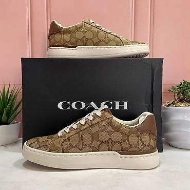 coach обувь: Мужские кроссовки, 44, 42, 43, Coach, Новый, цвет - Бежевый — 1