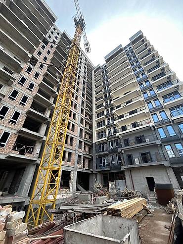 жк кристалл: 2 комнаты, 65 м², Асанбай мкр 4 этаж, ПСО (под самоотделку) — 1