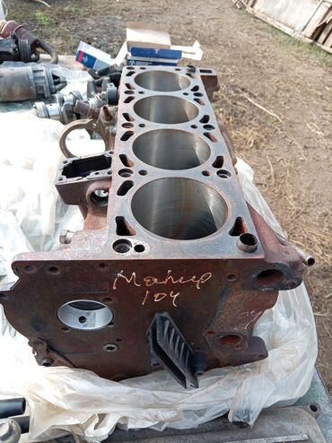 Sbor motorlar və silindr başlıqları: M104 mühərrik bloku və hissələri - Mercedes-Benz M104 sıra-6 (24V) — 1