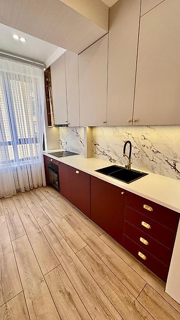 Продажа квартир: 3 комнаты, 80 м², Асанбай мкр Элитка, 4 этаж, Дизайнерский ремонт — 1
