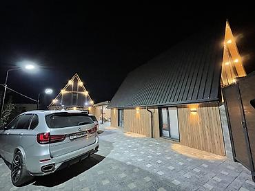 Кой таш. Сдаем Дом A-frame с панорамным остеклением и отделкой деревом