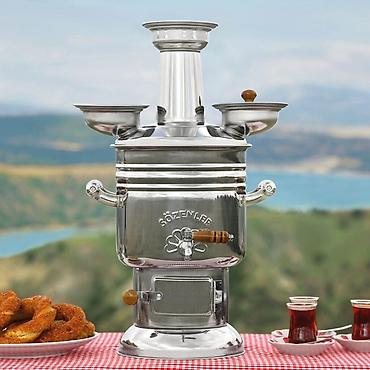 koz samovarı: Yeni Od Samovar, 4 l, Ünvandan götürmə — 1