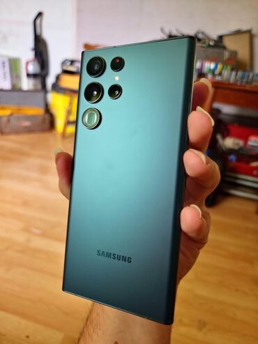 samsung s22 ultra цена бу: Samsung Galaxy S22 Ultra, Б/у, 512 ГБ, цвет - Зеленый, eSIM
