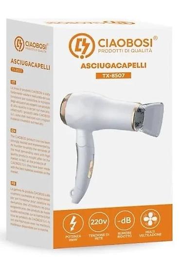 jbl vufer: Fen za kosu Cia Bossi TX-8507 NOVO. Fen za kosu CiaoBosi TX-8507 — 2