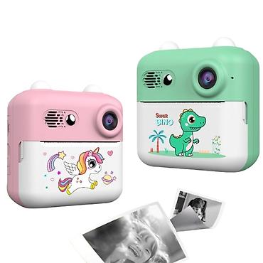kinder oyuncaqları: Uşaq fotoaparatı – ani çap funksiyalı - Rənglər: pastel çəhrayı — 1