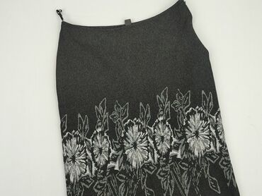 czarne spódnice ołówkowe z eko skóry: Skirt, L (EU 40), condition - Good