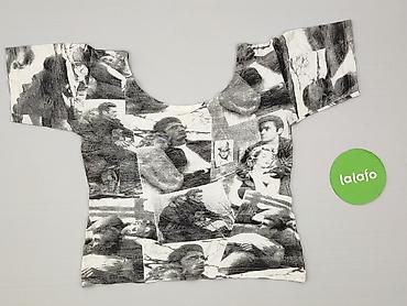 biala koszula oversize: Top damski, rozmiar S — 3