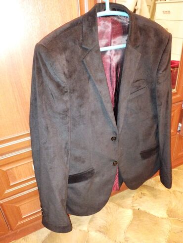 мужской пиджаки: Костюм цвет - Черный