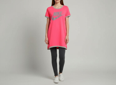 yellow t shirty nike: Tunika damska, rozmiar S