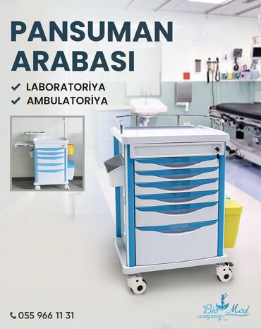 tibbi stol: Pansuman arabası