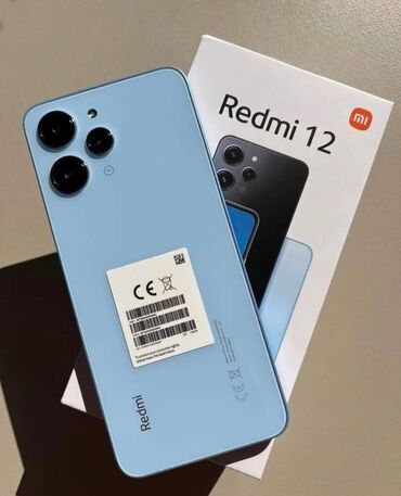 redmi 12 telefon: Xiaomi Redmi 12, 256 GB, rəng - Qara