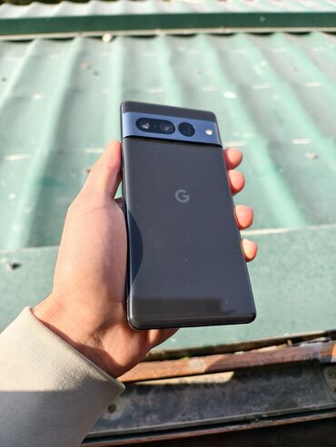 поко х3 про новый: Google Pixel 7 Pro, Колдонулган, 128 ГБ, түсү - Кара, 2 SIM, eSIM