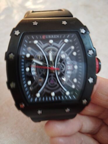 Qol saatları: Yeni, Qol saatı, Curren, rəng - Qara — 12