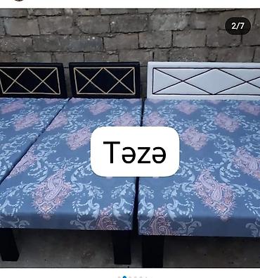 Çarpayılar: Kravat hazırı var çatdırılma var bir nəfərlik 60 manat taxt 110 manat — 2