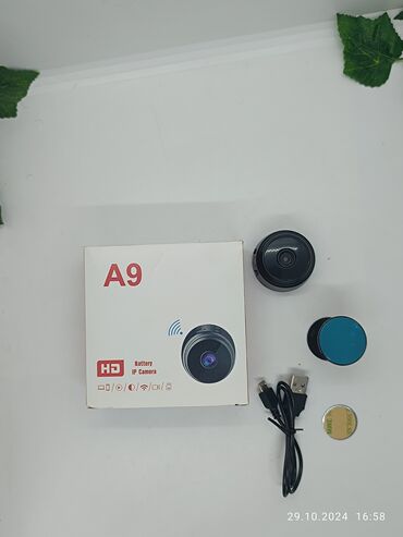 Videokameralar: A9 mini Kamera 35Yox❌18Azn✅ Funksyalari: ✅Mini camera Model:A9 Mini