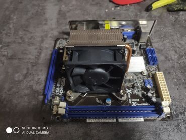 Материнские платы: Материнская плата, Б/у, ASRock, LGA1155, Mini-ATX, Для ПК