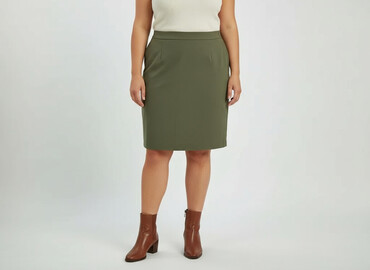 reserved spódnice plisowane zielone: St Michael, Women`s skirt, size 2XL