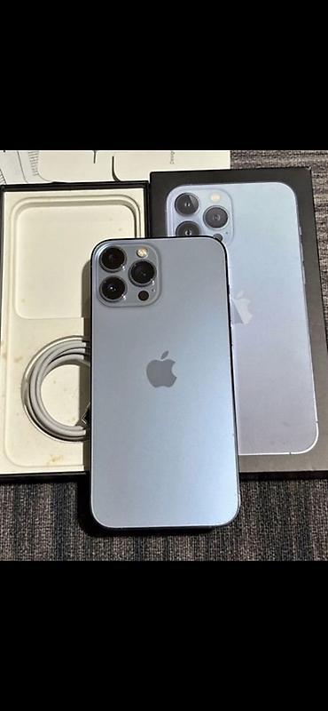 iphonr 11: IPhone 13 Pro Max, Б/у, 128 ГБ, Sierra Blue, 79 % — 1