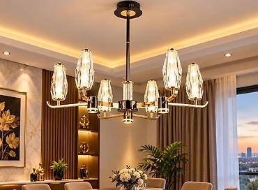 Çilçıraqlar: Çılçıraq, 10 və daha çox lampa, Metal — 1