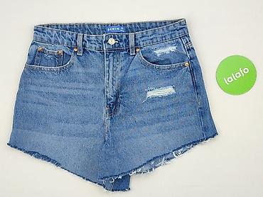 jeans short: Denim, Szorty damskie, rozmiar M — 2