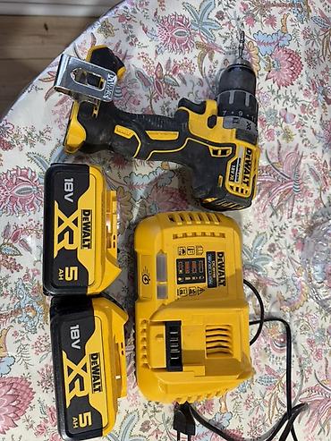 Инструменттер: Аккумуляторная дрель‑шуруповерт DeWalt XR 18V (бесщеточная) — 2