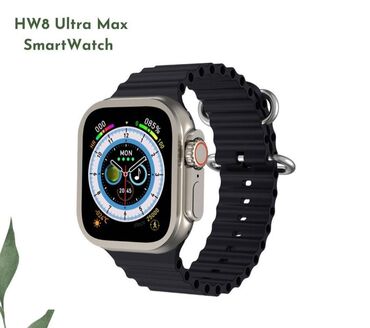 tw8 max smartwatch: Hw 8 ultra max Smart saat Ağıllı saat Uyğunluğu:	 Android iOS